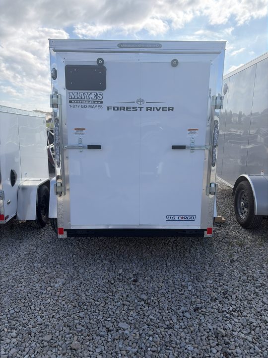 New 2026 US CARGO ENCLOSED ULAFT58SA 5X8 SA RAMP DOOR (GVW:2990) WHITE