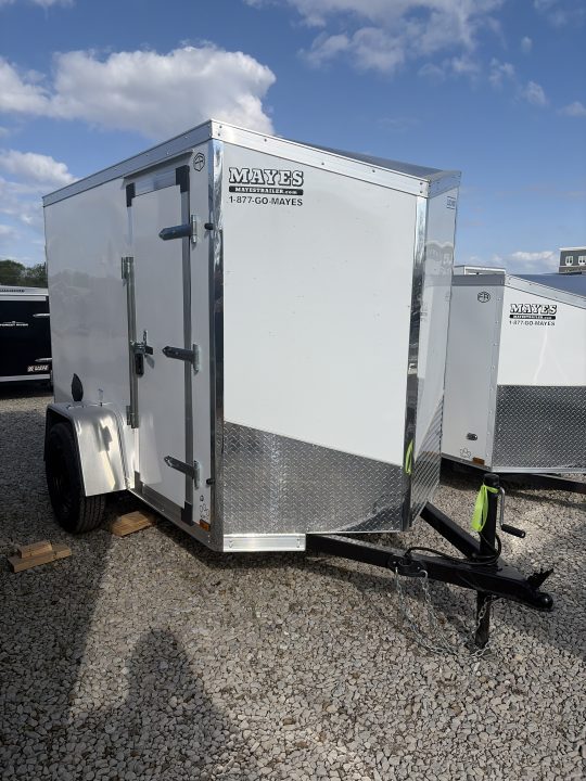 New 2026 US CARGO ENCLOSED ULAFT58SA 5X8 SA RAMP DOOR (GVW:2990) WHITE