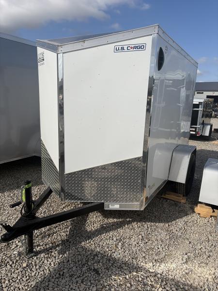 New 2026 US CARGO ENCLOSED ULAFT58SA 5X8 SA RAMP DOOR (GVW:2990) WHITE