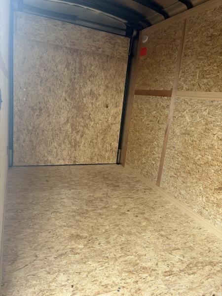 New 2026 CARGO MATE ENCLOSED EHW612TA2-24 6X12 TA RAMP DOOR (GVW:7000) WHITE