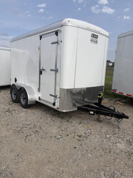 New 2026 CARGO MATE ENCLOSED EHW612TA2-24 6X12 TA RAMP DOOR (GVW:7000) WHITE