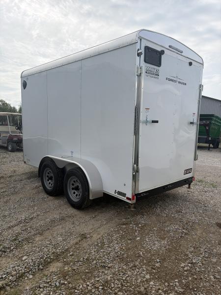 New 2026 CARGO MATE ENCLOSED EHW612TA2-24 6X12 TA RAMP DOOR (GVW:7000) WHITE