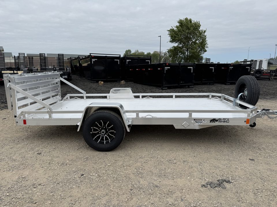 New 2026 Black Rhino LPS8114A-5 Utility Trailer