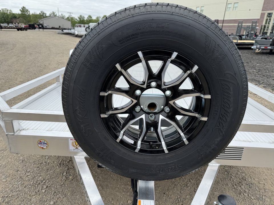 New 2026 Black Rhino LPS8114A-5 Utility Trailer