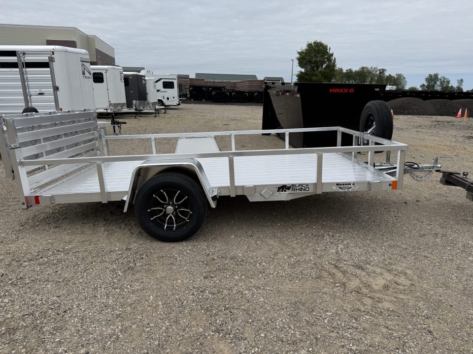 New 2026 Black Rhino LSS712A-3.5 Utility Trailer