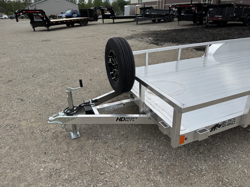 New 2026 Black Rhino LST718A Utility Trailer