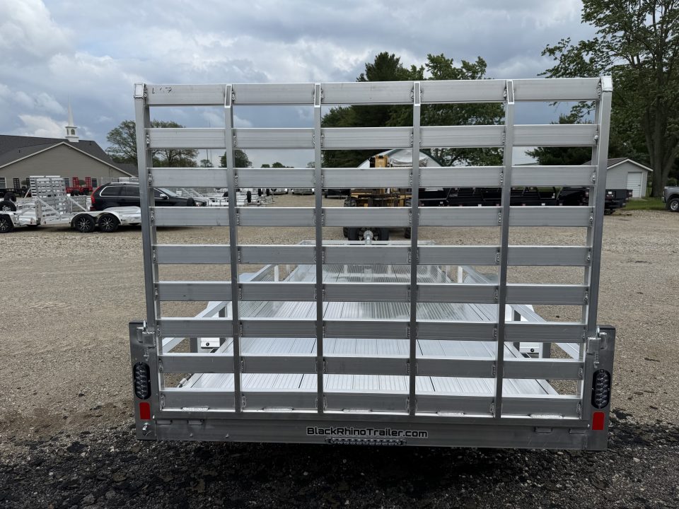 New 2026 Black Rhino LST718A Utility Trailer