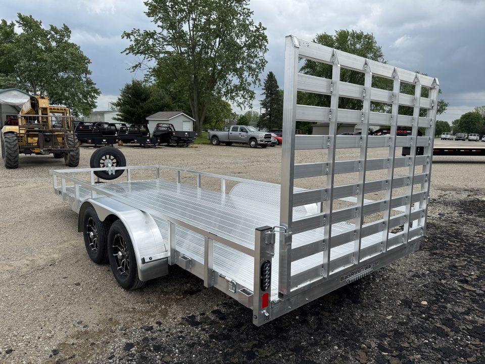 New 2026 Black Rhino LST718A Utility Trailer