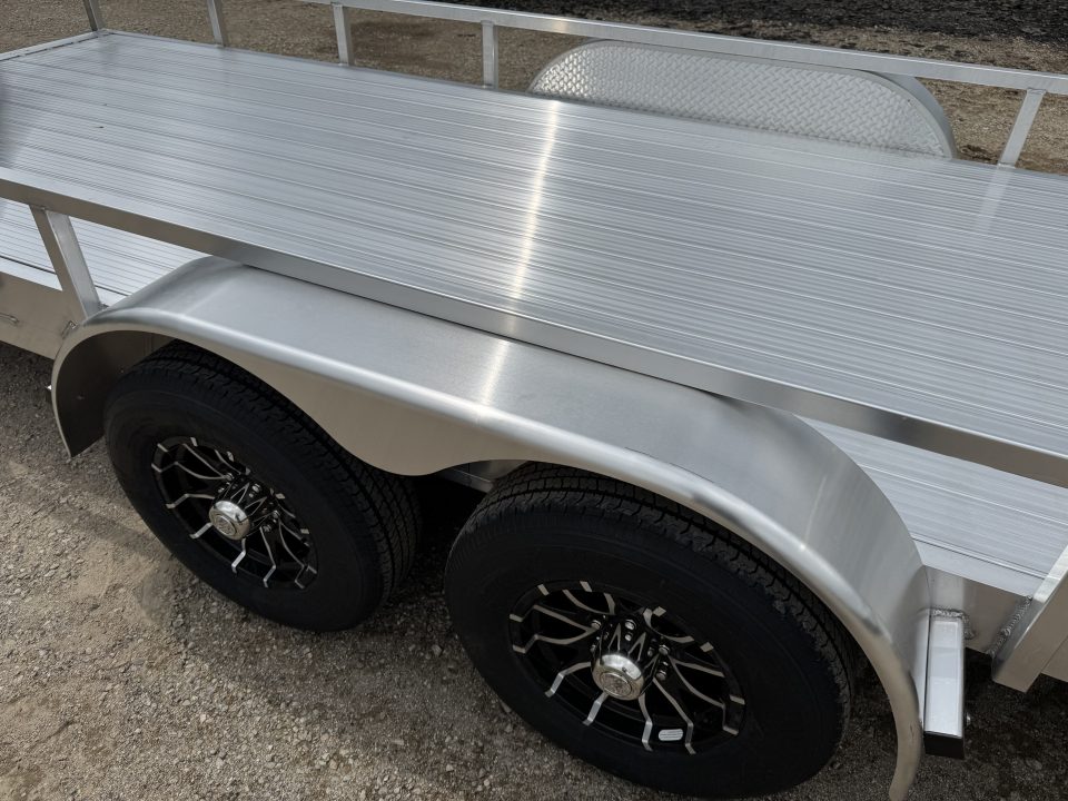 New 2026 Black Rhino LST718A-10 Utility Trailer