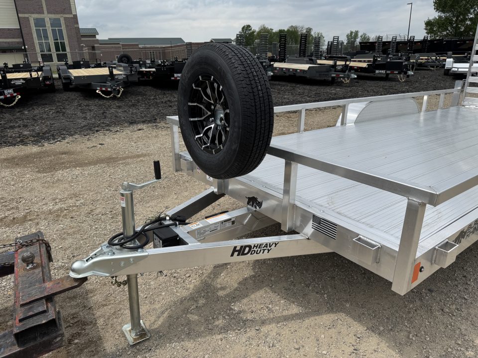 New 2026 Black Rhino LST718A-10 Utility Trailer