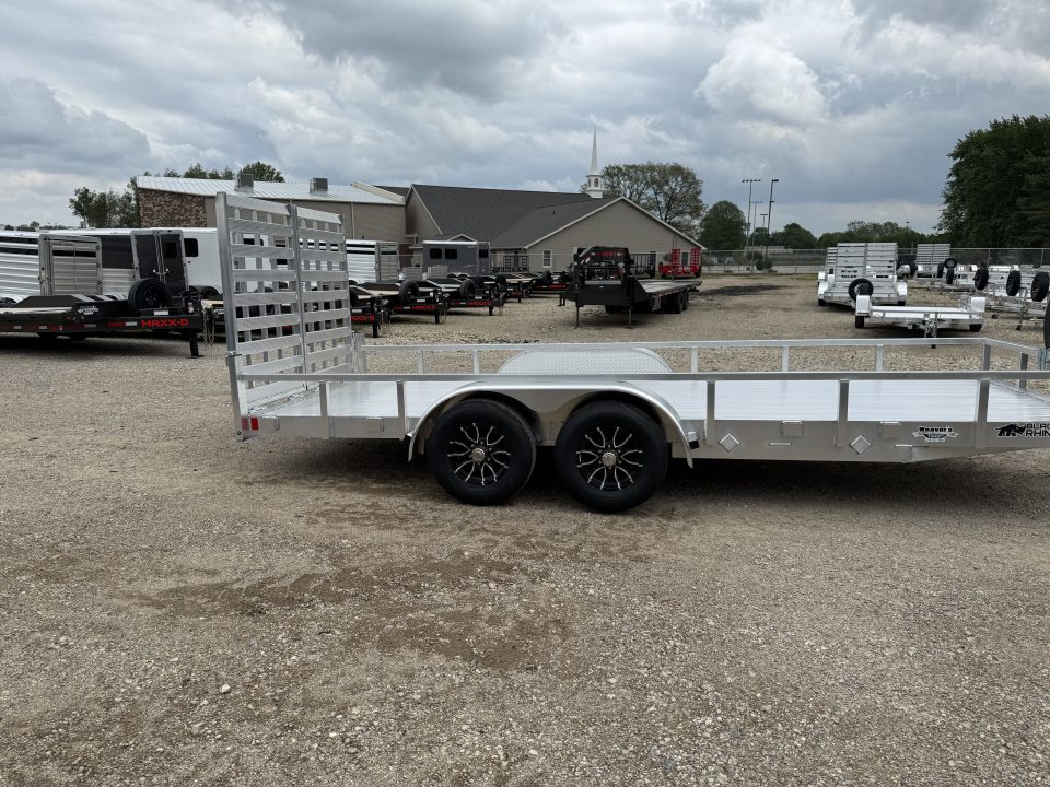 New 2026 Black Rhino LST718A-10 Utility Trailer