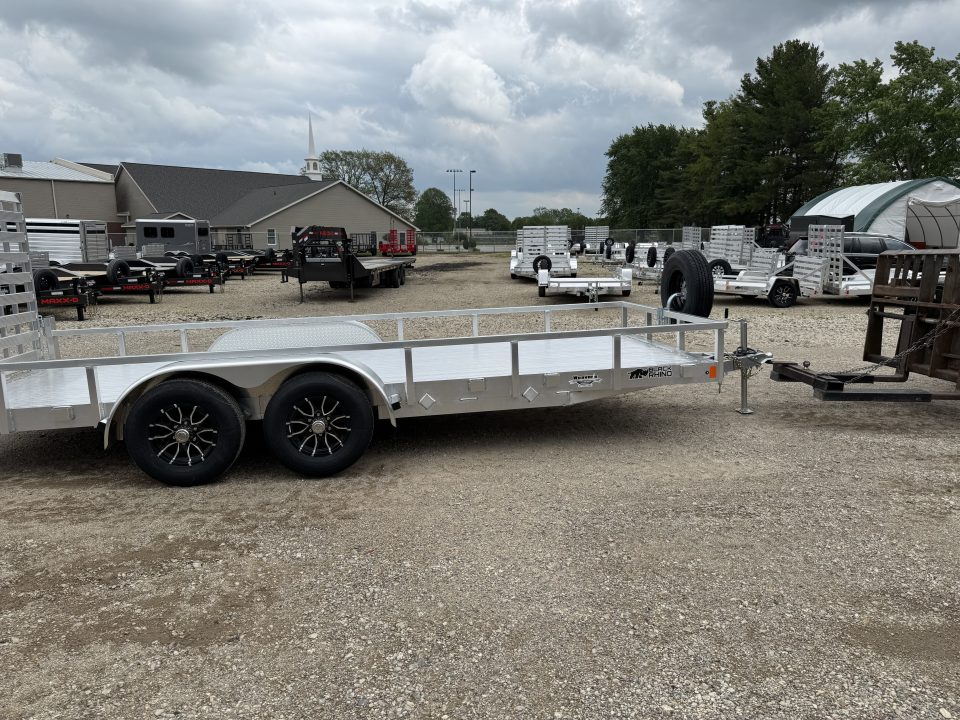 New 2026 Black Rhino LST718A-10 Utility Trailer