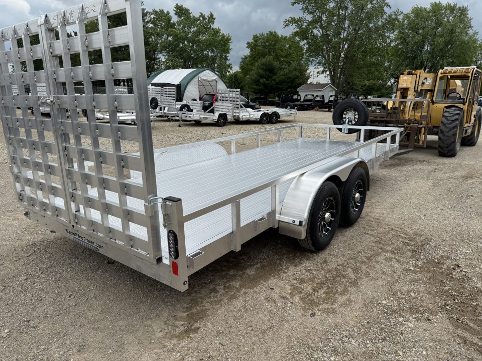 New 2026 Black Rhino LST718A-10 Utility Trailer