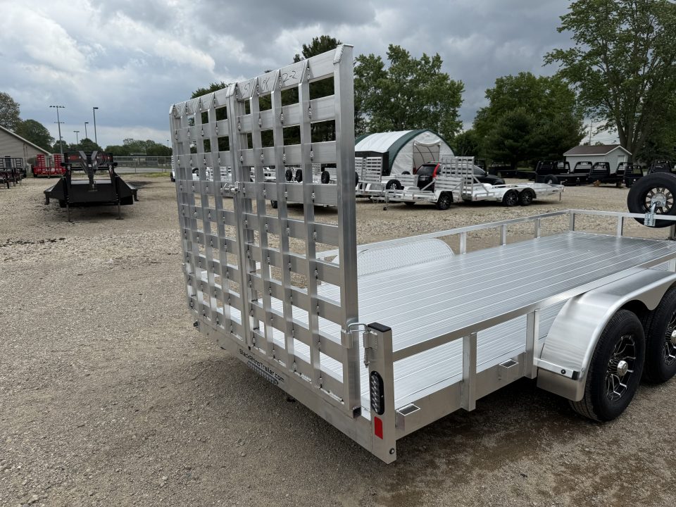 New 2026 Black Rhino LST718A-10 Utility Trailer