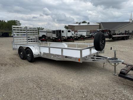 New 2026 Black Rhino LST718A-10 Utility Trailer