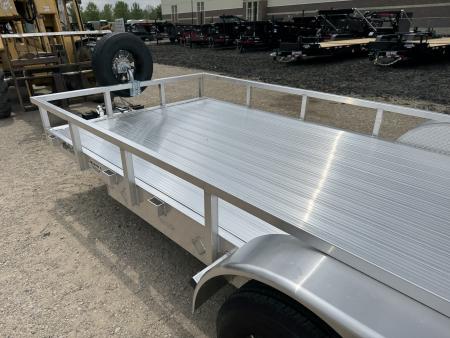 New 2026 Black Rhino LST718A-10 Utility Trailer