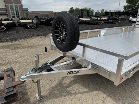 New 2026 Black Rhino LST718A-10 Utility Trailer