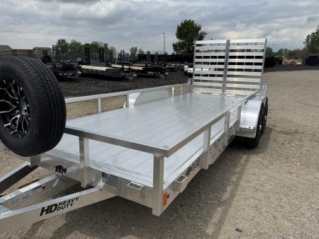 New 2026 Black Rhino LST718A-10 Utility Trailer