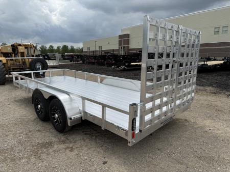 New 2026 Black Rhino LST718A-10 Utility Trailer
