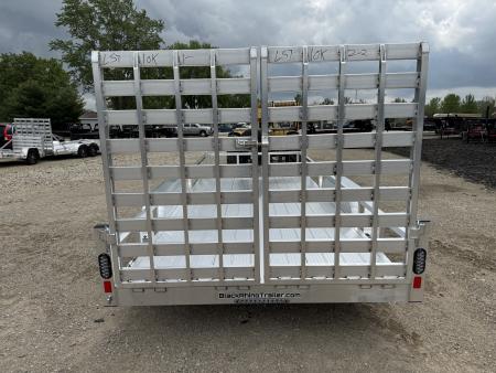 New 2026 Black Rhino LST718A-10 Utility Trailer