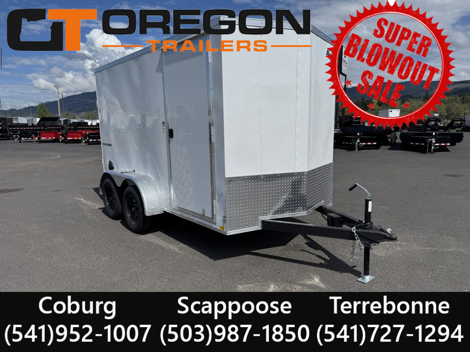 New 2026 Formula Traverse 6x12 Enclosed Trailer 7K GVWR