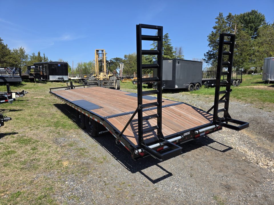 New 2025 BWISE Deck over flatbed trailer Deckover Trailer