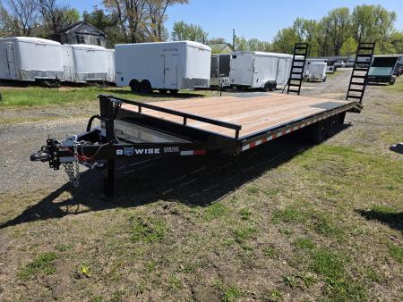 New 2025 BWISE Deck over flatbed trailer Deckover Trailer