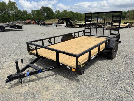 New 2026 Load Trail SE 77x12 Utility Trailer, 4' Gate w/Spring , Square Tube Top Rail, 3500 Pound Axles.