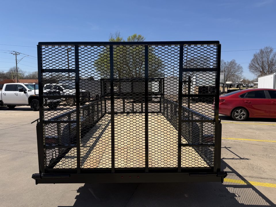 New 2026 MP CUSTOMS 16 X 83 TANDEM AXLE PIPE TOP 10K LANDSCAPE TRAILER W/ 2' SIDES