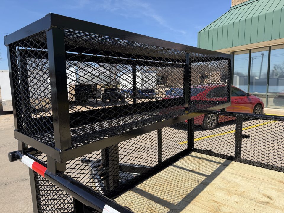 New 2026 MP CUSTOMS 16 X 83 TANDEM AXLE PIPE TOP 10K LANDSCAPE TRAILER W/ 2' SIDES