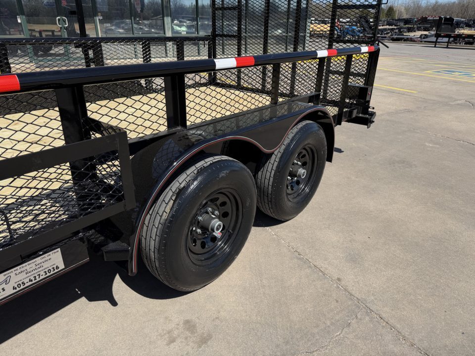 New 2026 MP CUSTOMS 16 X 83 TANDEM AXLE PIPE TOP 10K LANDSCAPE TRAILER W/ 2' SIDES