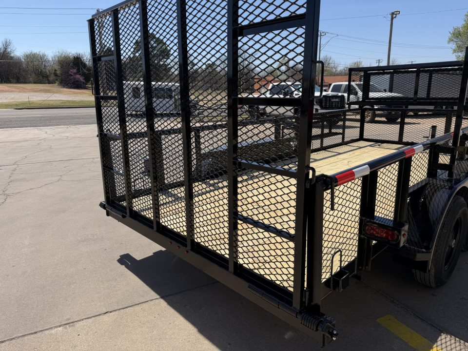 New 2026 MP CUSTOMS 16 X 83 TANDEM AXLE PIPE TOP 10K LANDSCAPE TRAILER W/ 2' SIDES