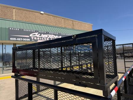 New 2026 MP CUSTOMS 16 X 83 TANDEM AXLE PIPE TOP 10K LANDSCAPE TRAILER W/ 2' SIDES