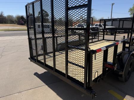 New 2026 MP CUSTOMS 16 X 83 TANDEM AXLE PIPE TOP 10K LANDSCAPE TRAILER W/ 2' SIDES