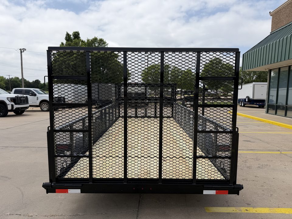 New #144209 2026 MP CUSTOMS 18 X 83 TANDEM AXLE PIPE TOP 10K LANDSCAPE TRAILER W/ 2' SIDES