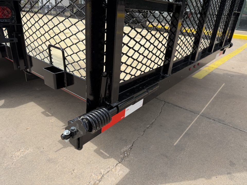 New #144209 2026 MP CUSTOMS 18 X 83 TANDEM AXLE PIPE TOP 10K LANDSCAPE TRAILER W/ 2' SIDES