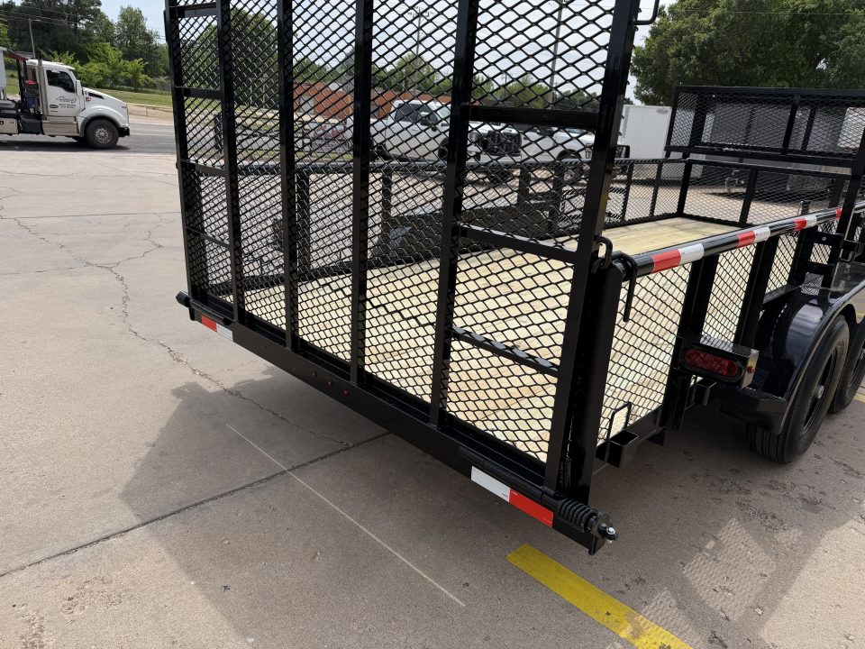 New #144209 2026 MP CUSTOMS 18 X 83 TANDEM AXLE PIPE TOP 10K LANDSCAPE TRAILER W/ 2' SIDES