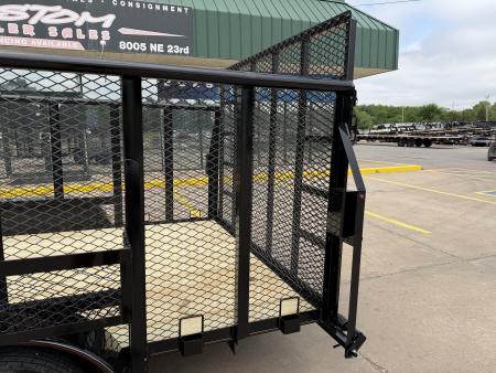 New #144206 2026 MP CUSTOM 16 X 83 TANDEM AXLE PIPE TOP 7K LANDSCAPE TRAILER W/ 4' SIDES
