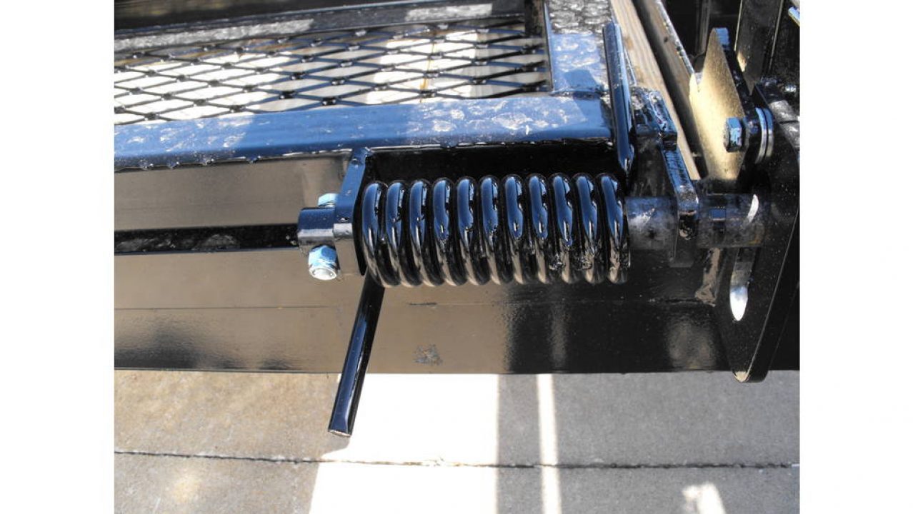 New Utility Trailer 77" X 14 Tube Top Rear LAY-N-TAIL GATE Brakes