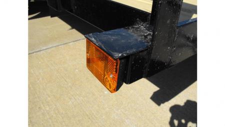 New Utility Trailer 77" X 14 Tube Top Rear LAY-N-TAIL GATE Brakes