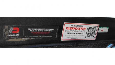 New Utility Trailer 77" X 14 Tube Top Rear LAY-N-TAIL GATE Brakes