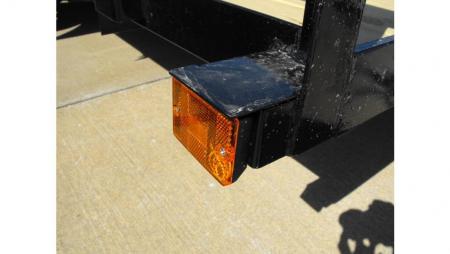 New Utility Trailer 77" X 14 Tube Top Rear LAY-N-TAIL GATE Brakes