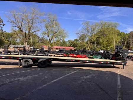 New 2026 Hillcrest Trailers 102"x40' 25.9k Deckover GN Equipment Trailer