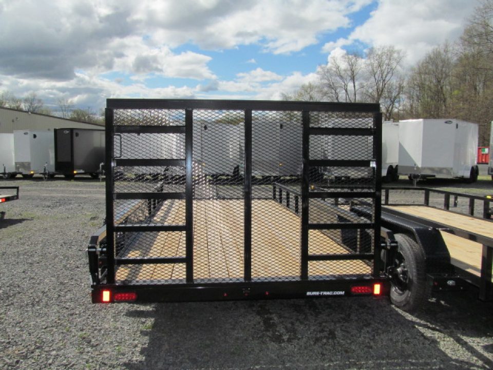 New Sure Trac 7 X 18 7K Tube Top Utility Trailer