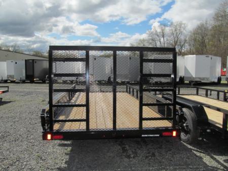 New Sure Trac 7 X 18 7K Tube Top Utility Trailer