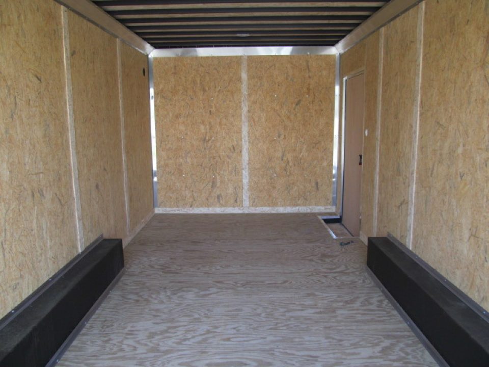 New ITI Cargo 8.5 X 16 10K w/ Walk on Roof and Ladder Racks Enclosed Trailer