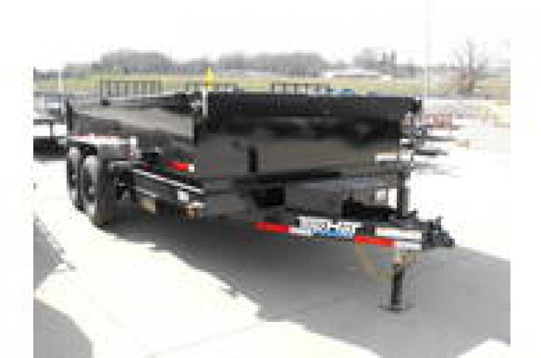 New DUMP TRAILER 83 X 14 ____ 2' WALLS POWER UP/ POWER DOW 14000 GVWR Slipper Springs