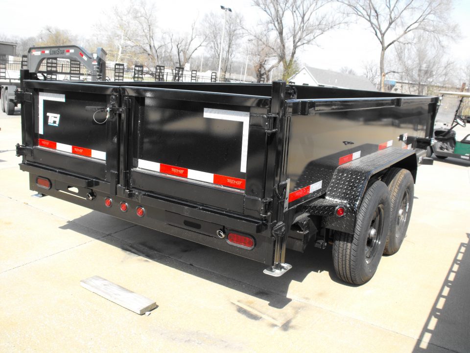 New DUMP TRAILER 83 X 14 2' WALLS POWER UP/ POWER DOW 14K