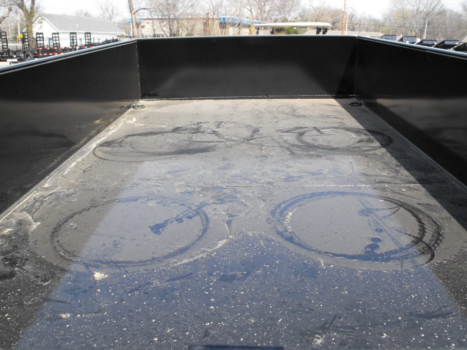 New DUMP TRAILER 83 X 14 2' WALLS POWER UP/ POWER DOW 14K