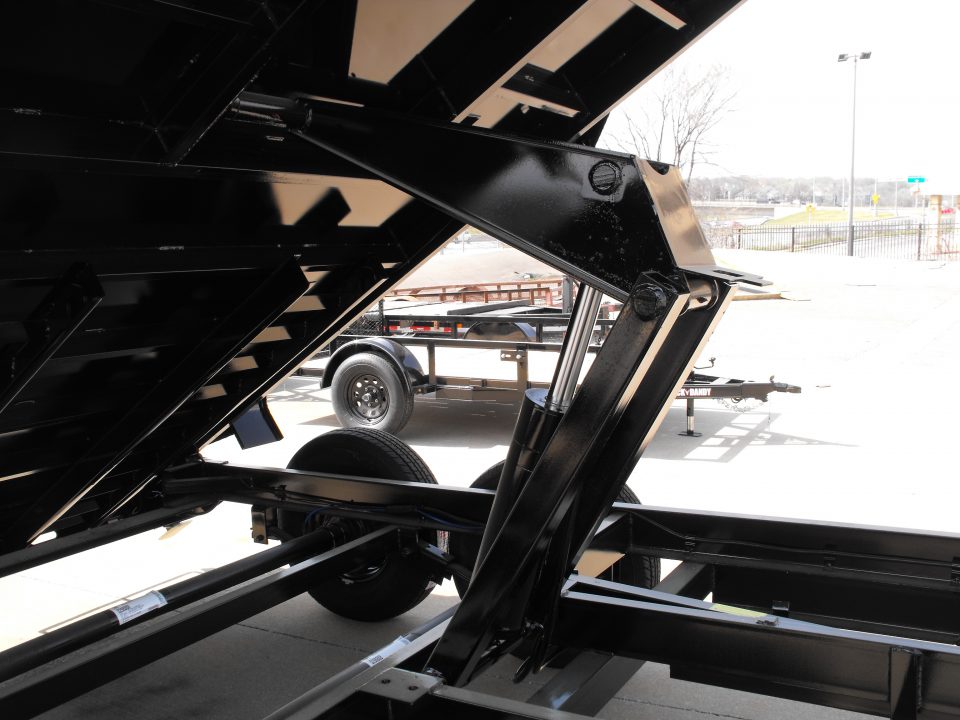 New DUMP TRAILER 83 X 14 2' WALLS POWER UP/ POWER DOW 14K